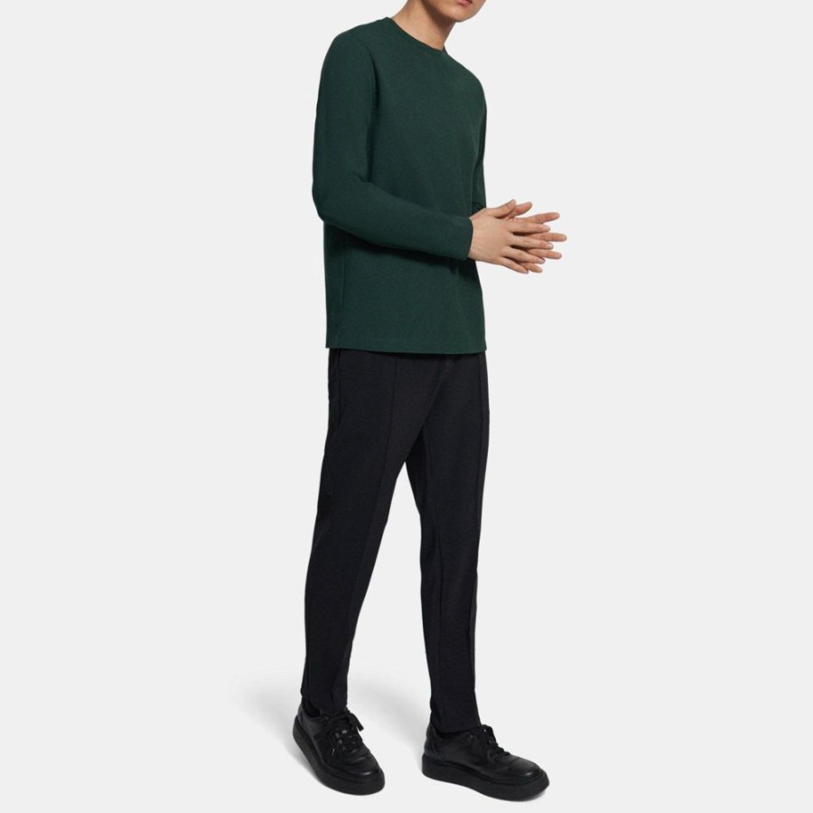 Men Theory Outlet | Long-Sleeve Tee In Stretch Jersey