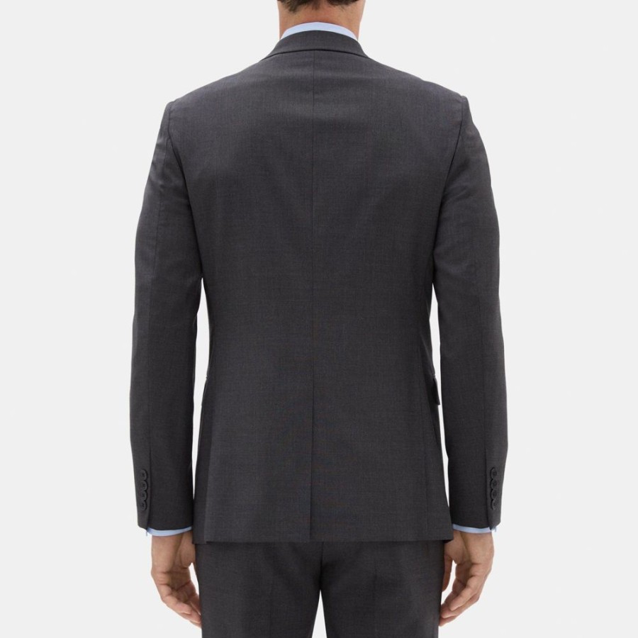 Men Theory Outlet | Slim-Fit Blazer In Sartorial Suiting Charcoal Heather