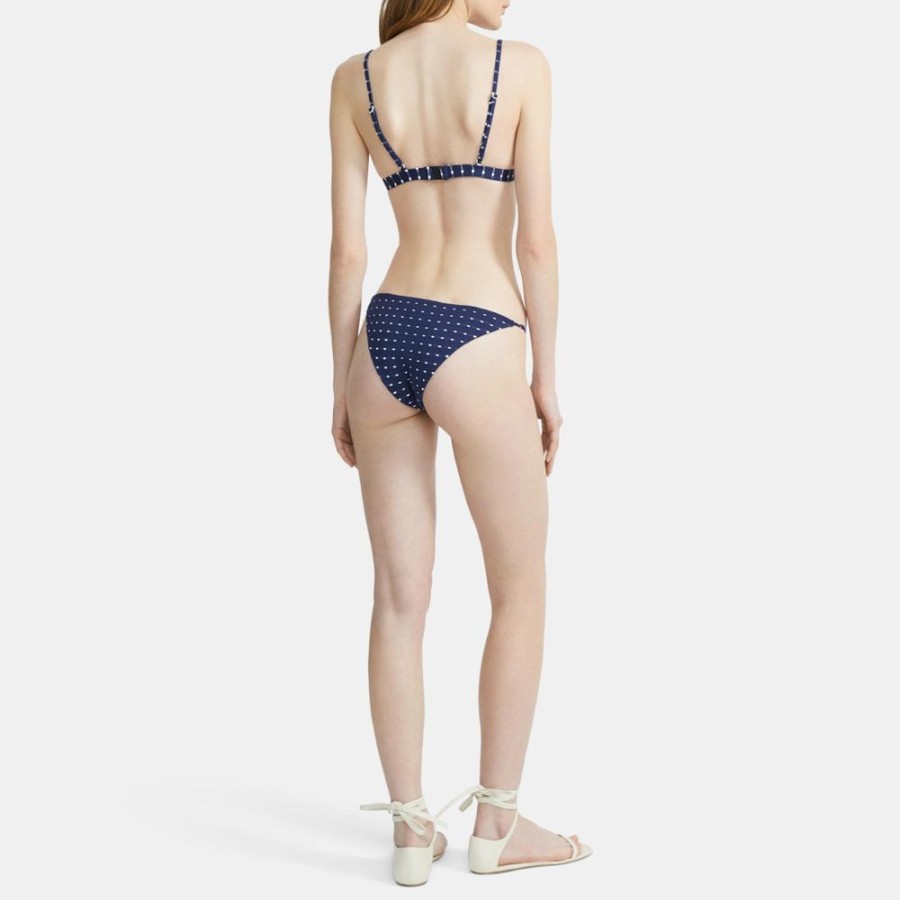 Women Theory Outlet | Onia X Theory Danni Bikini Top Swimstripe Dot