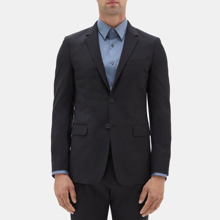 Men Theory Outlet | Slim-Fit Blazer In Sartorial Suiting Black