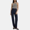 Women Theory Outlet | High-Waisted 5-Pocket Jean In Washed Denim Indigo