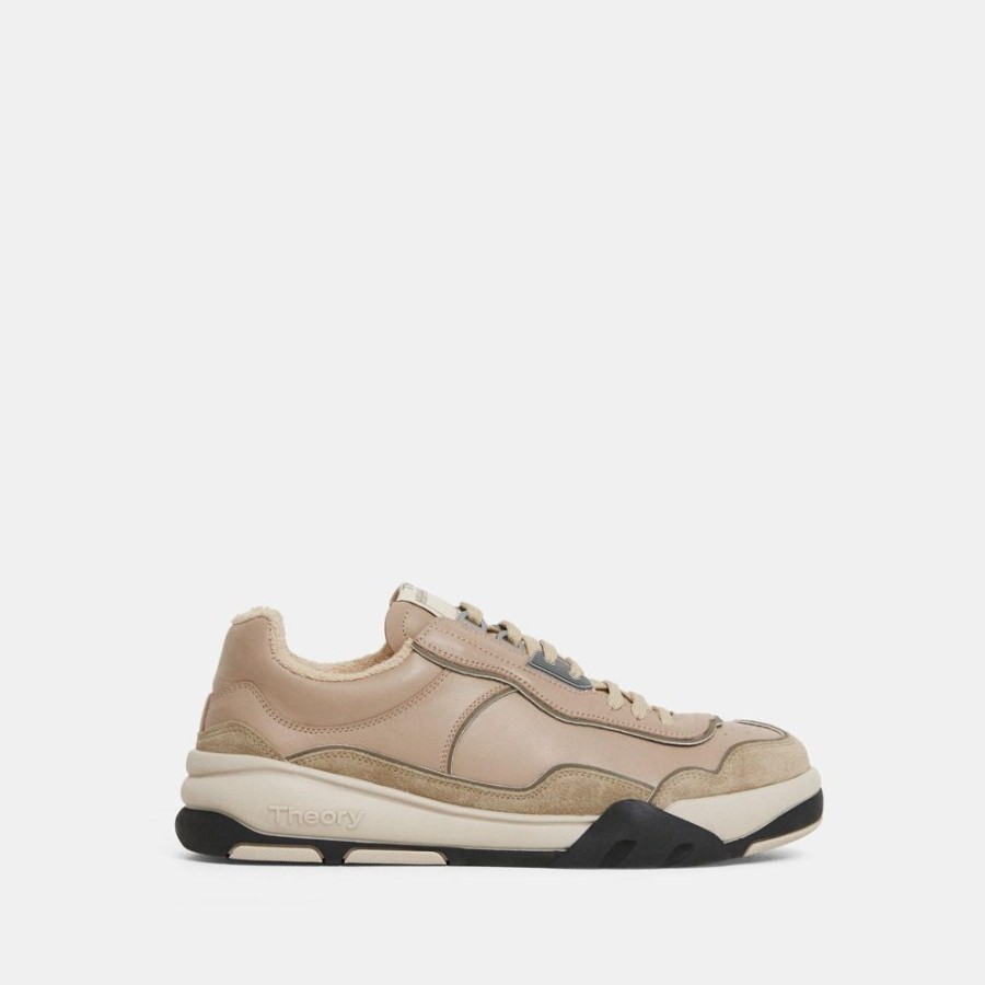 Women Theory Outlet | Leather Sneaker Hazel