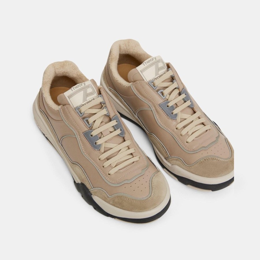 Women Theory Outlet | Leather Sneaker Hazel