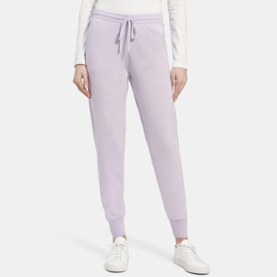 Women Theory Outlet | Jogger Pant In Cashmere Wisteria