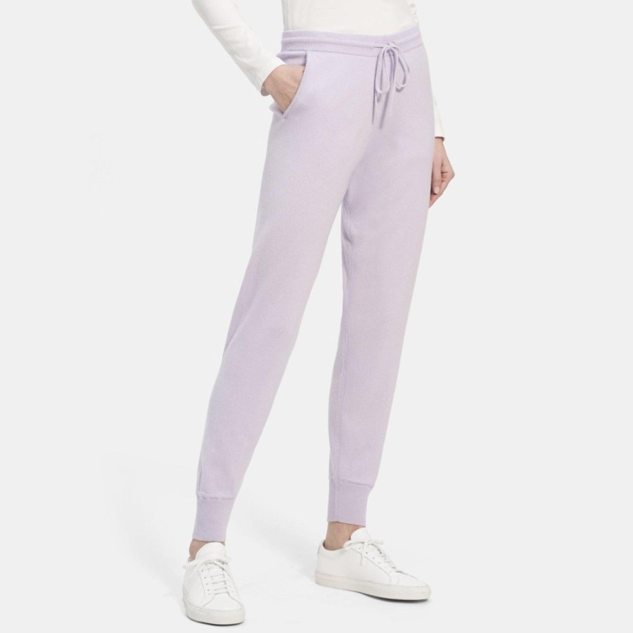 Women Theory Outlet | Jogger Pant In Cashmere Wisteria