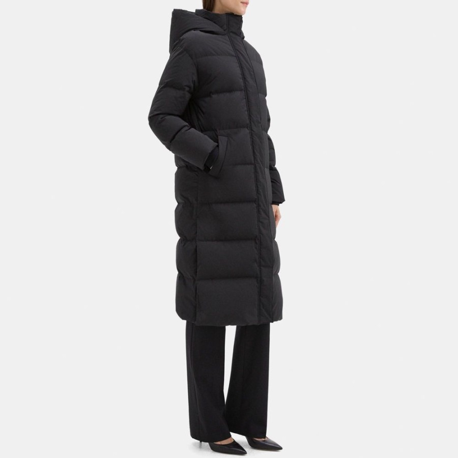 Women Theory Outlet | Puffer Coat In City Poly