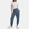 Women Theory Outlet | Jogger In Modal-Silk Blue Frost