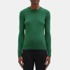 Women Theory Outlet | Crewneck Sweater In Cashmere Rainforest