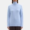 Women Theory Outlet | Slouchy Turtleneck Sweater In Cashmere Bayou