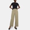 Women Theory Outlet | Relaxed Pant In Stretch Wool Soft Sage