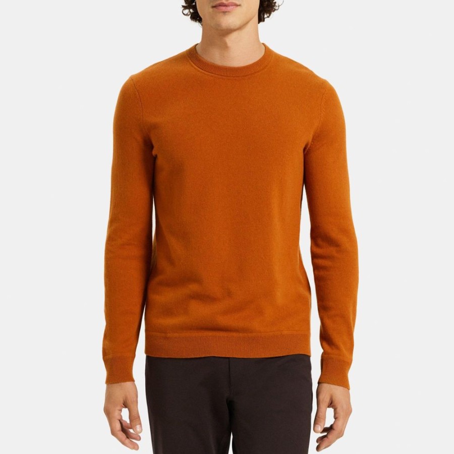 Men Theory Outlet | Crewneck Sweater In Cashmere Sedona