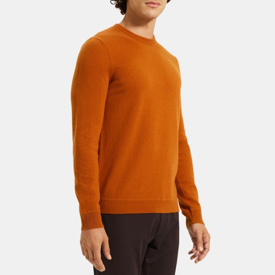 Men Theory Outlet | Crewneck Sweater In Cashmere Sedona