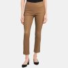 Women Theory Outlet | Slim Kick Pant In Leather Truffle