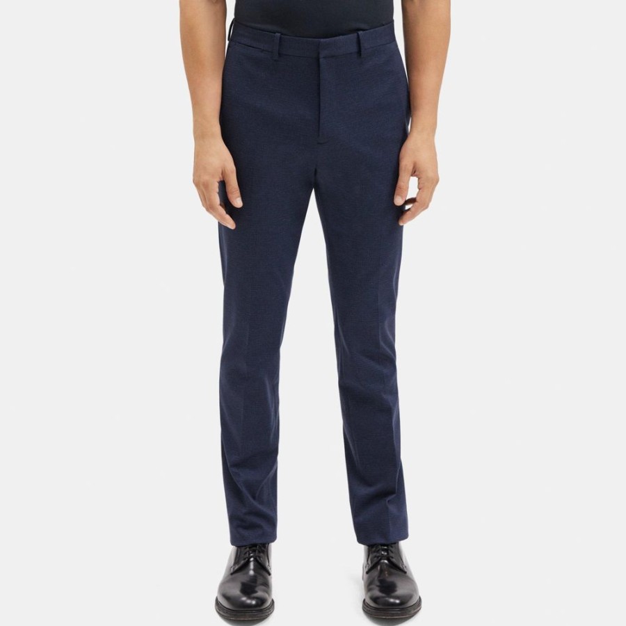 Men Theory Outlet | Slim-Fit Suit Pant In Stretch Knit Eclipse Multi