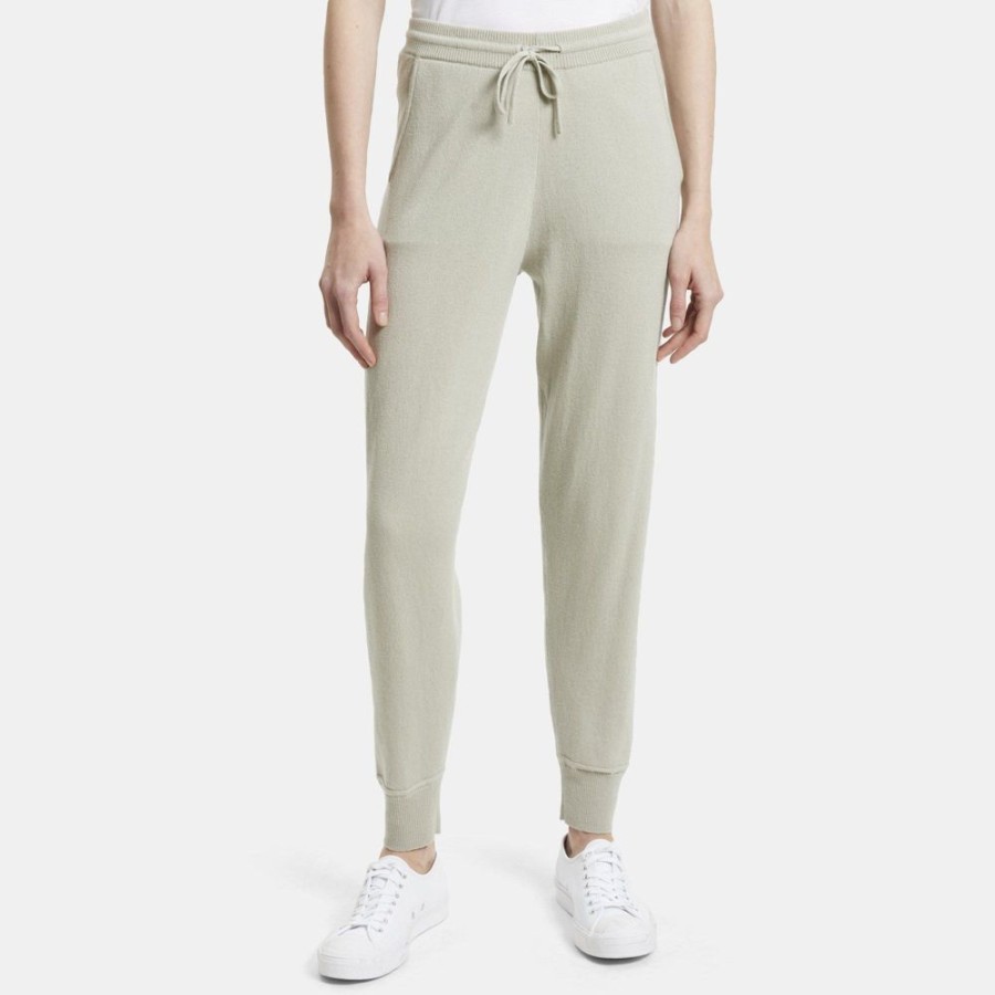 Women Theory Outlet | Jogger Pant In Cashmere Mist Green