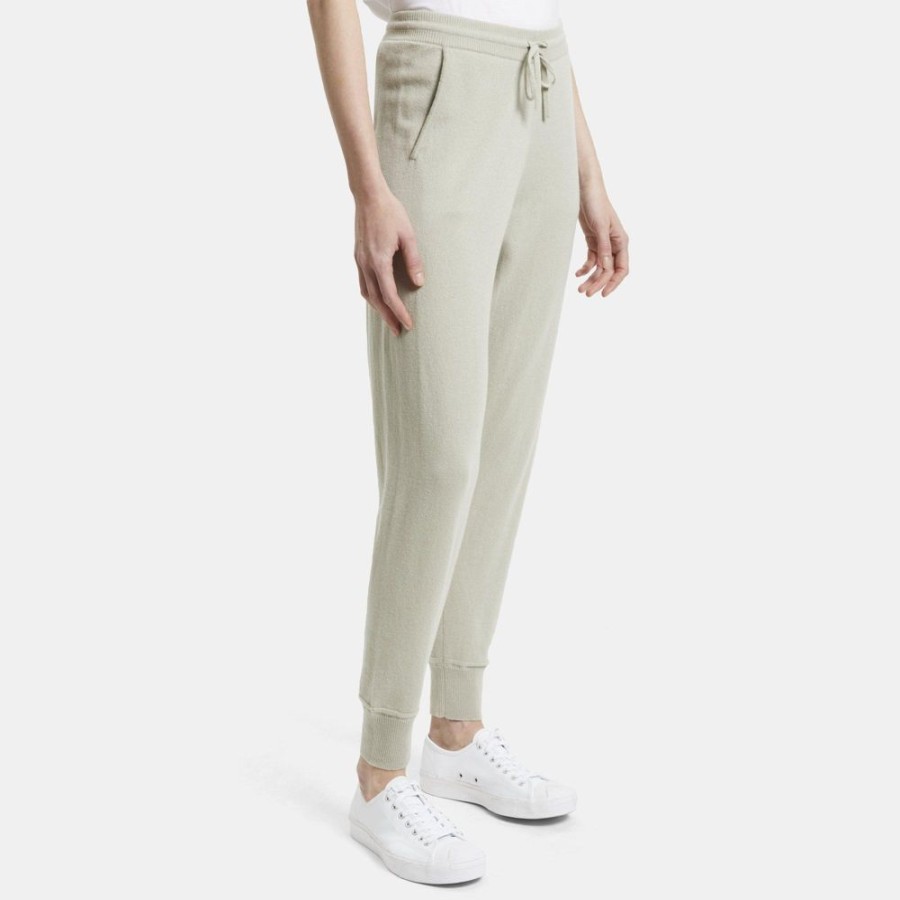 Women Theory Outlet | Jogger Pant In Cashmere Mist Green