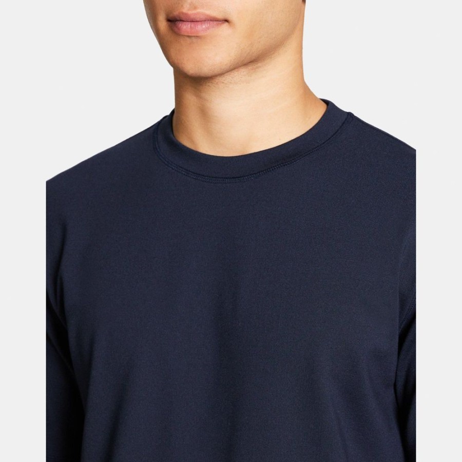 Men Theory Outlet | Short-Sleeve Tee In Stretch Jersey