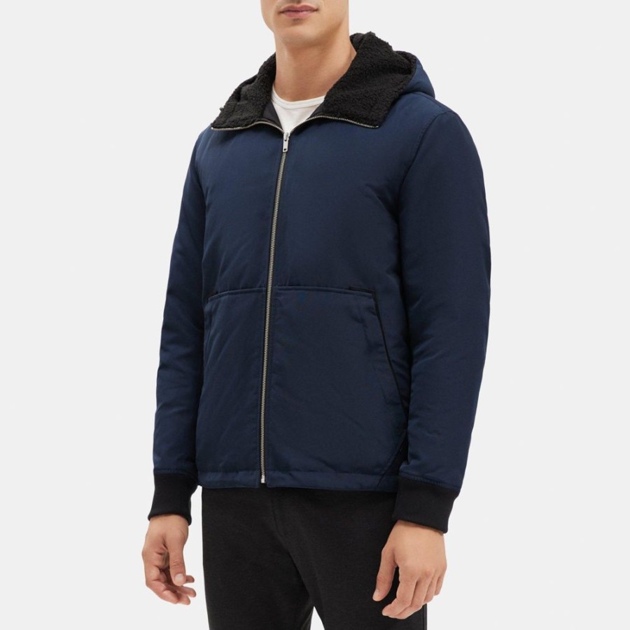 Men Theory Outlet | Hooded Puffer Jacket In Polyester