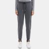 Women Theory Outlet | Jogger In Cloud Fleece Charcoal Melange