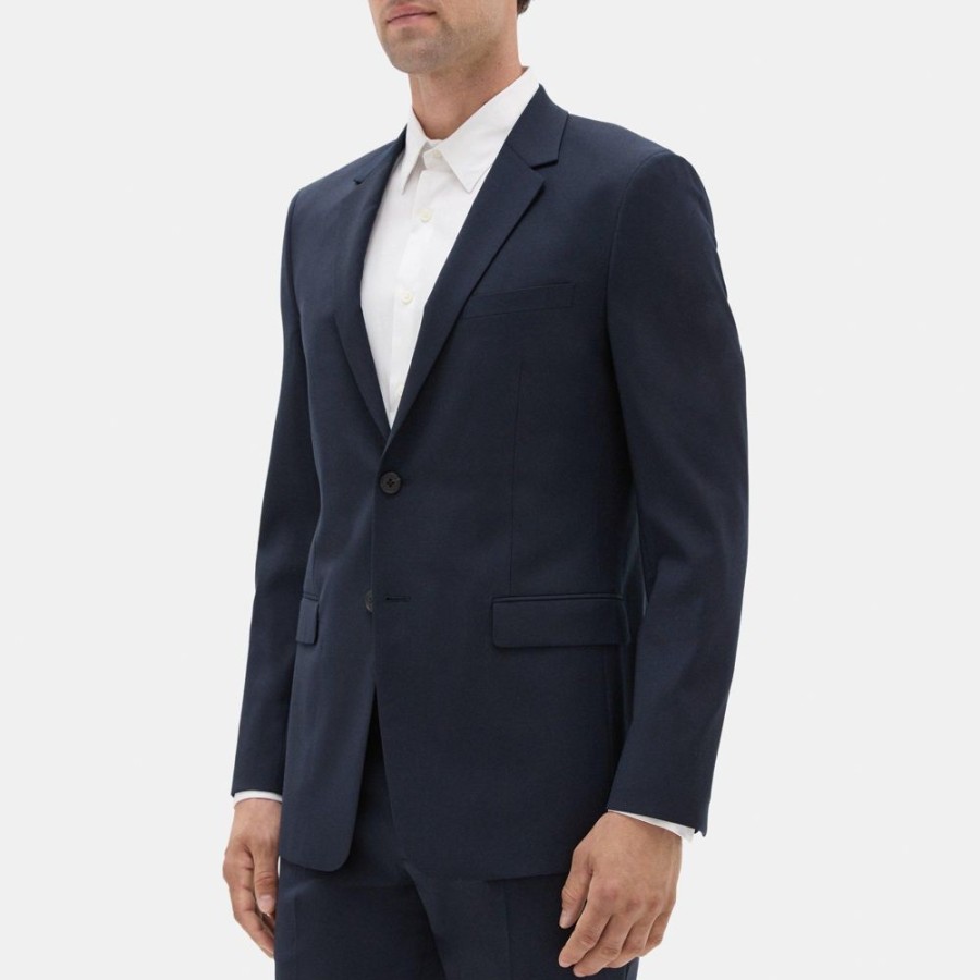 Men Theory Outlet | Slim-Fit Blazer In Sartorial Suiting Deep Navy