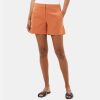 Women Theory Outlet | Tailored Short In Linen Canyon