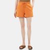 Women Theory Outlet | Pull-On Short In Cotton Terry Canyon