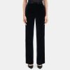 Women Theory Outlet | Flared High-Waist Pant In Stretch Velvet Baltic