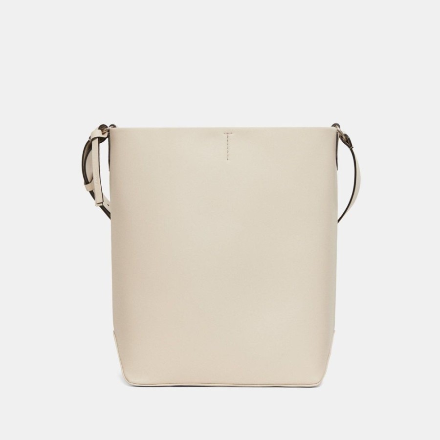 Women Theory Outlet | Sling Bag In Leather Warm Stone