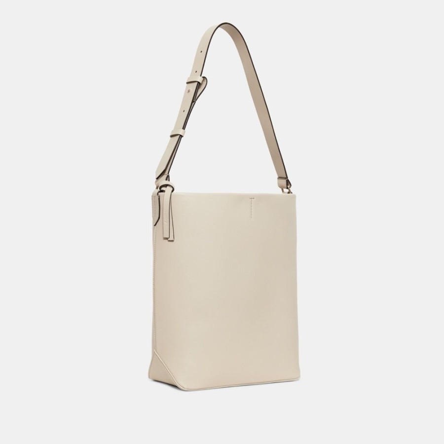 Women Theory Outlet | Sling Bag In Leather Warm Stone