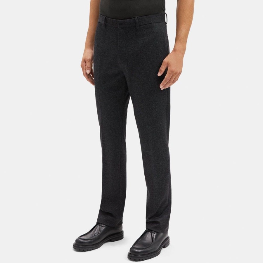 Men Theory Outlet | Slim-Fit Suit Pant In Ponte Black Multi