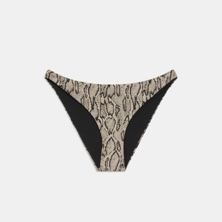 Women Theory Outlet | Theory X Onia Ashley Bikini Bottom Snakeskin