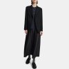 Women Theory Outlet | Cotton-Wool Twill Blazer Black