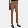 Women Theory Outlet | Slim Kick Pull-On Pant In Scuba Truffle