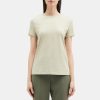 Women Theory Outlet | Crewneck Tee In Organic Cotton