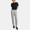 Women Theory Outlet | Slim Cropped Pant In Dyed Denim