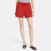 Women Theory Outlet | Simple Short In Crepe Red Oak