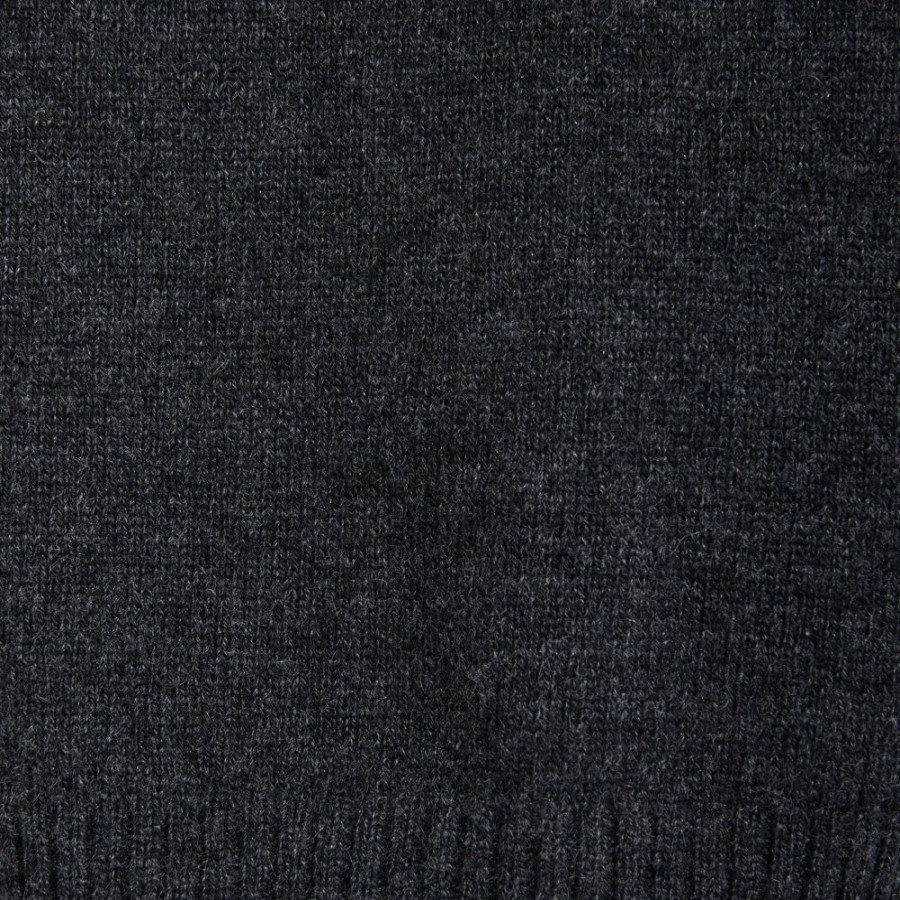 Women Theory Outlet | Cozy Scarf In Cashmere Dark Charcoal