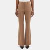 Women Theory Outlet | High-Waist Flare Pant In Sevona Stretch Wool Camel