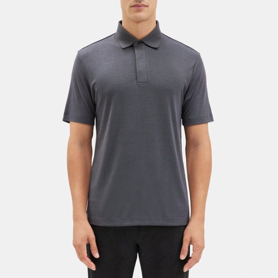 Men Theory Outlet | Polo Shirt In Modal Jersey