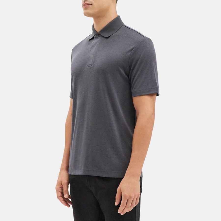 Men Theory Outlet | Polo Shirt In Modal Jersey