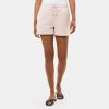 Women Theory Outlet | Pull-On Short In Cotton Terry Rosewood