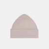 Men Theory Outlet | Beanie In Ribbed Cashmere Chanterelle Melange Mouline