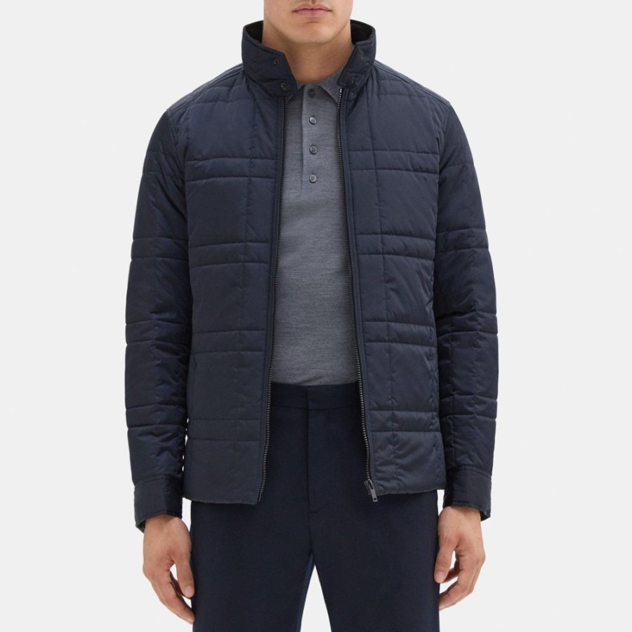 Men Theory Outlet | Berli Jacket In Technical Taffeta