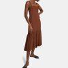 Women Theory Outlet | Tie-Back Dress In Stretch Linen