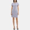 Women Theory Outlet | Sheath Dress In Sevona Stretch Wool Stork