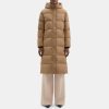 Women Theory Outlet | Puffer Coat In City Poly