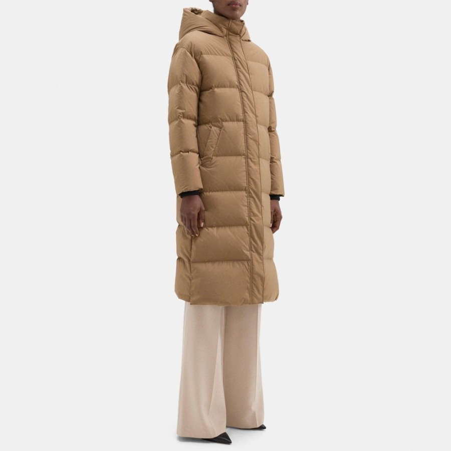 Women Theory Outlet | Puffer Coat In City Poly