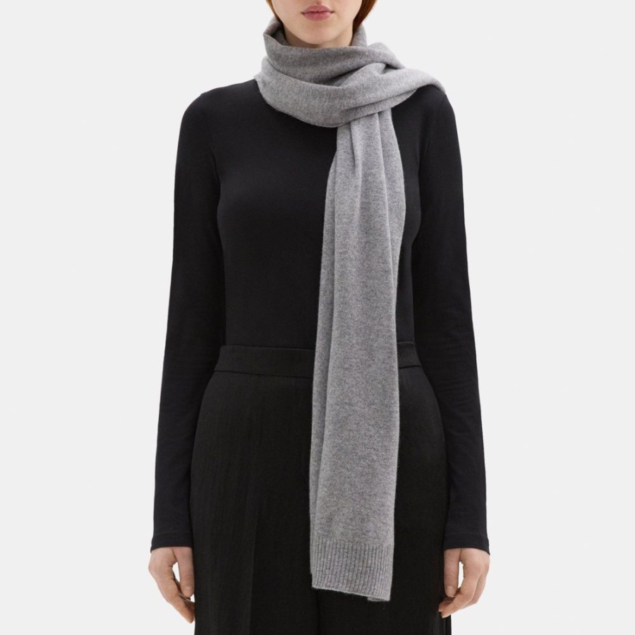 Women Theory Outlet | Cozy Scarf In Cashmere Husky