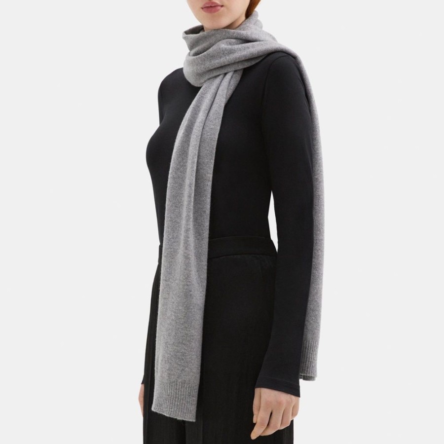 Women Theory Outlet | Cozy Scarf In Cashmere Husky