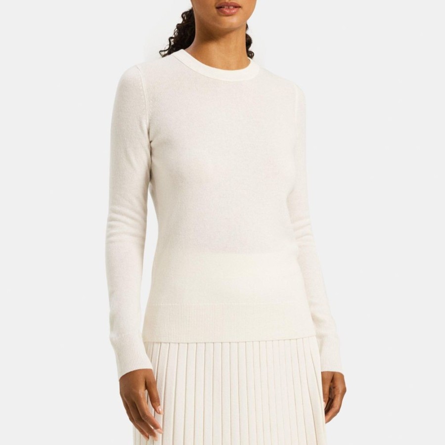 Women Theory Outlet | Crewneck Sweater In Cashmere